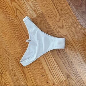 Garage White Bikini Bottom